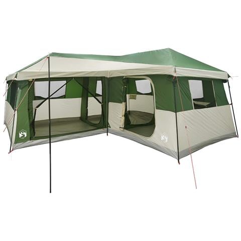 Tenda Familiare con Copertura Impermeabile 14 persona Verde - Foto 1
