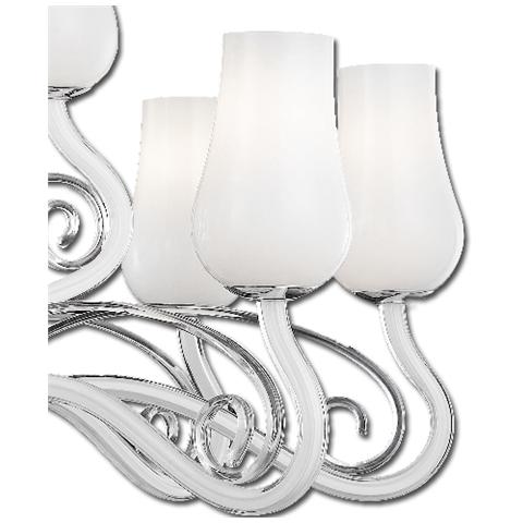 I-ANGEL / 12 - Lampadario trasparente classico 40 watt E14 - Foto 2