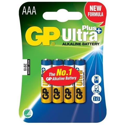 GP151122 Blister Da 4 Batterie Ministilo (AAA) Alkaline Ultra Plus - Foto 3