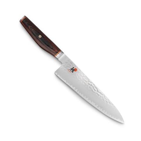 Coltello da Cuoco Lunghezza 20 cm Colore Legno e Acciaio Inox - Linea GYUTOH  - Foto 1