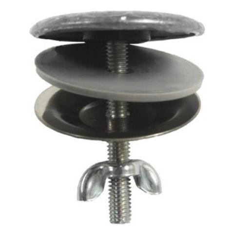 Copriforo Inox Mm. 43 Per Lavello, Copriforo Per Lavello In Acciaio Inox Diametro Mm. 43 - Foto 2