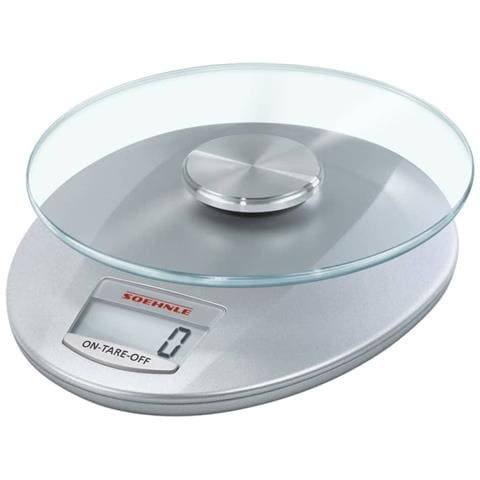 Bilancia da Cucina Digitale Roma con Portata Max 5 Kg Colore Display LCD Colore Argento - Foto 1