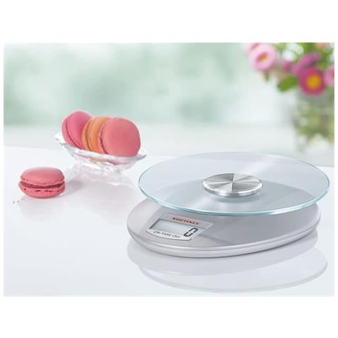 Bilancia da Cucina Digitale Roma con Portata Max 5 Kg Colore Display LCD Colore Argento - Foto 2