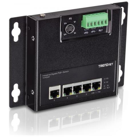 5-port Industrial Gigabit Poe+ Wall-mounted Front Access Switch In - Foto 1