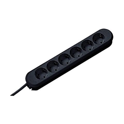381.147K prolunghe e multiple 1,5 m 6 presa (e) AC Nero - Foto 1