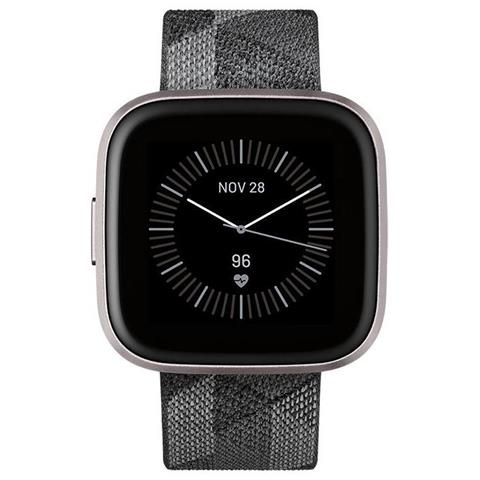 Smartwatch Versa 2 Impermeabile 5ATM Display 1.4" WiFi / Bluetooth e NFC per Fitness con Contapassi e Cardiofrequenzimetro Grigio Fumo - Foto 2
