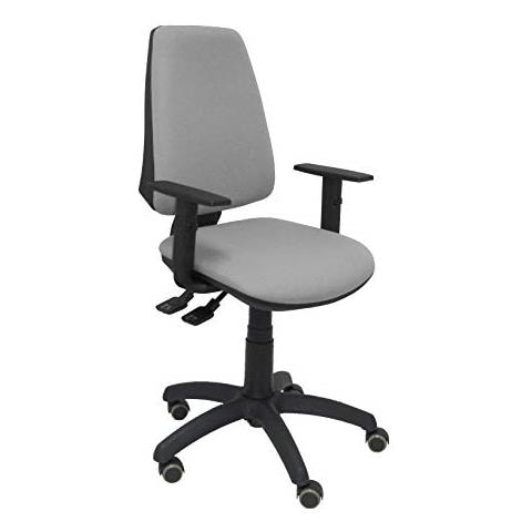 Modello 14s - sedia Da Ufficio Ergonomica Con Meccanismo Fc-1, Regolabile In Altezza E Ruote Parquet - sedile E Schienale Imbottiti In Tessuto Bali (braccioli Regolabili In Altezza) 109x46x46 Cm Marrone - Foto 2