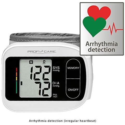 330180 Pc-bmg 3018 - Sfigmomanometro Da Polso, Misurazione Automatica Della Pressione Sanguigna E Della Frequenza Cardiaca - Foto 1