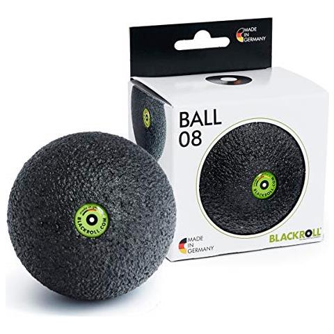 Brbbbk08c Nero Roll Palla Dal Massaggio Unisex - Adulto, Nero 8 X 8 X 8 Cm - Foto 1