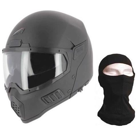 Casco Integrale Spectrum + Passamontagna Nero Opaco - Foto 1
