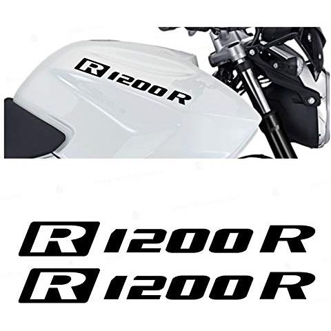 2pcs Adesivi R1200r Compatibile Con Motorrad R 1200 R R1200 R Vinil Motorcycle Paraserbatoio (black)  - Foto 1