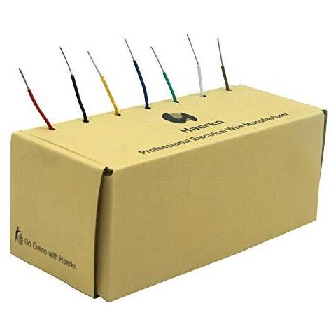 18 Awg 1.0mm Kit Filo Solido Elettrico Cavo Fili 7 Colori 16.3ft Ogni Bobina Collegare Rame Stagnato Filo Filo Di Tagliere Per Diy - Foto 2