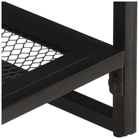 Tavolo Consolle 110x35x75 Cm In Legno Massello Di Acacia - Foto 10