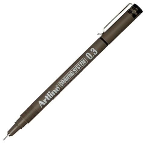 Drawing System 0.3, Nero - Foto 1