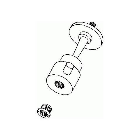 Ball and Socket Head, 30mm Nero treppiede - Foto 1