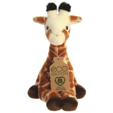 Peluche Eco Nation Giraffa 21,5 Cm Peluche Marrone - Foto 5