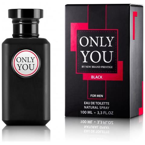 Eau De Toilette Only You Uomo Nero / rosso 100 Ml - Foto 2