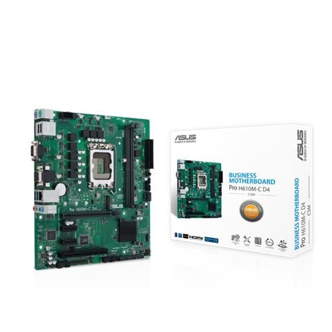 Scheda Madre Pro H610M-C D4-CSM Socket LGA 1700 Chipset H610 micro ATX - Foto 1