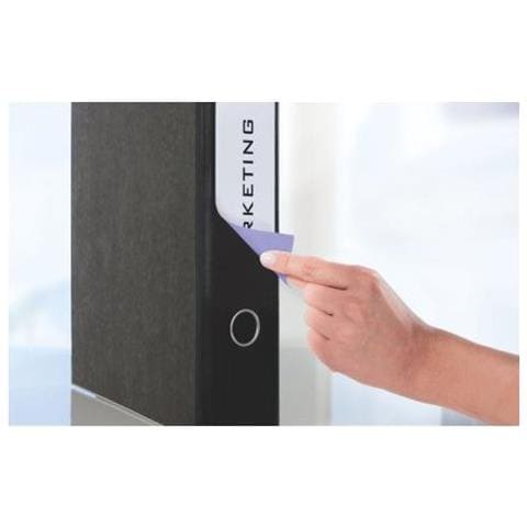 L6061rev-20 Rettangolo Con Angoli Arrotondati Rimovibile Bianco 80pezzo (i) Etichetta Autoadesiva - Foto 3