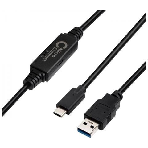 Usb-c To Usb 3.0 A Cable, 5m Cavo Usb Usb 3.2 Gen 1 (3.1 Gen 1) Usb C Usb A Nero - Foto 1