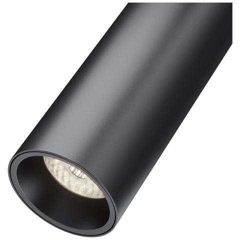 Faretto Focus Led Per Binario Moderno Alluminio Nero Luce Naturale 7w - Foto 2