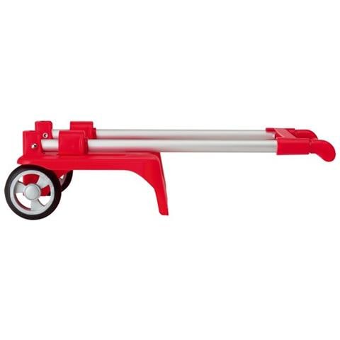 Carrelli Porta Zaino Pieghevole Rosso - Foto 2