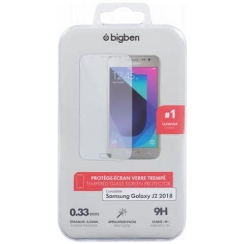 Salvadisplay In Vetro Temperato Per Samsung J2 Pro 2018 Antigraffio, Trasparente - Foto 2