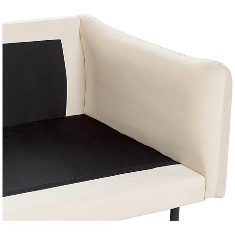 Divano 3 Posti Vinterbro Velluto Beige Chiaro - Foto 8