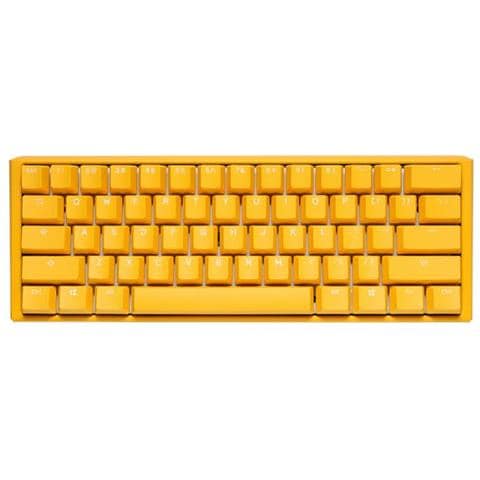 Tastiera Gaming Mini One 3 con LED RGB - MX-Clear Tedesco Giallo - Foto 1