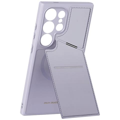Cover Magsafe Con Supporto Video Per Samsung Galaxy S24 Ultra, Grigio Lavanda - Foto 1