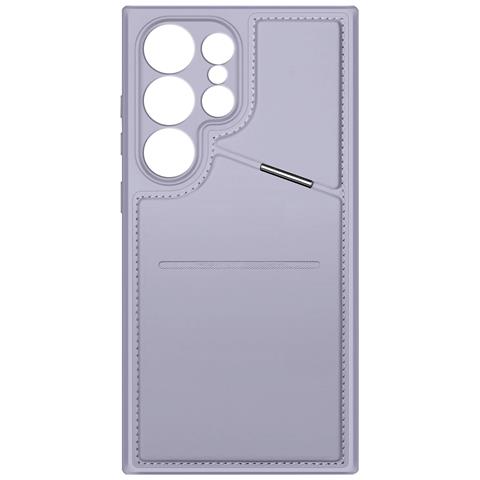 Cover Magsafe Con Supporto Video Per Samsung Galaxy S24 Ultra, Grigio Lavanda - Foto 5