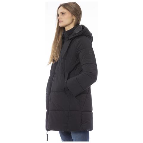 Piumino Lungo Elegante In Nero Chic - S - Foto 2