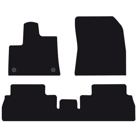 Tappeti Moquette Tailor Citroen Berlingo 5p. 18> - Opel Combo E Life 18> - Peugeot Rifter 18> 5 Posti (fix Tondo) - Foto 1