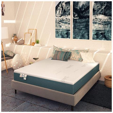 Materasso Plus Top Fresh in Memory 4 Strati con Fodera Cooler Matrimoniale misura 180x200 cm - Foto 1