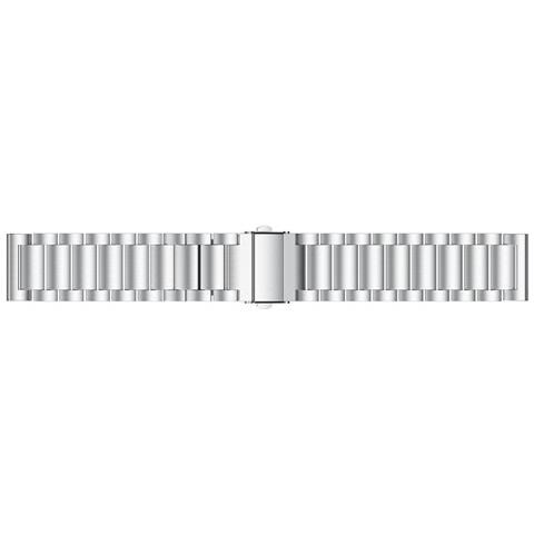 Cinturino Per Orologio In Acciaio Inossidabile: Vestibilità Comoda E Sicura Silver 24 Mm - Foto 3