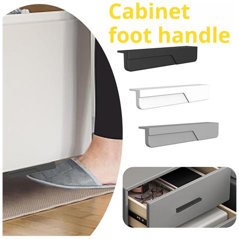 Maniglie Per Mobili In Silicone, Confezione Da 2 Grey - Foto 2
