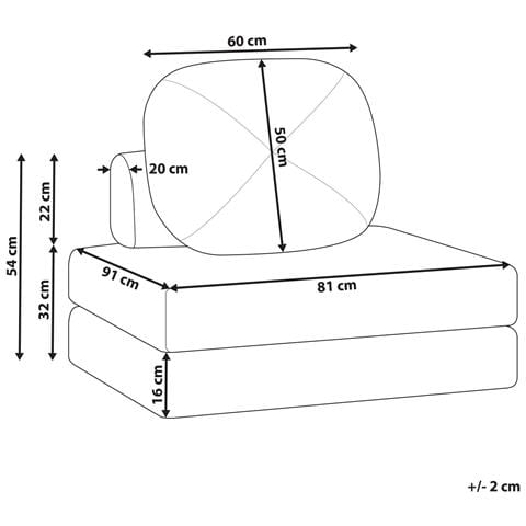 Divano Letto Singolo Olden Ciniglia Senape - Foto 6