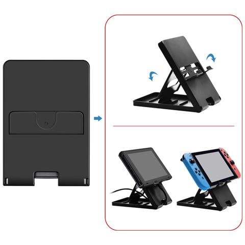 Elegante Supporto Nero Per Nintendo Switch E Modelli Oled - Foto 5