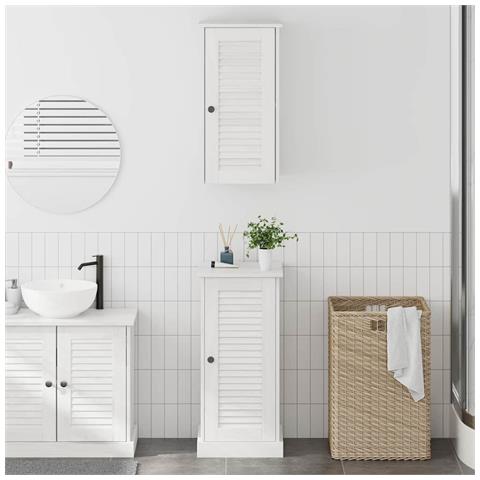 Set di mobili per il bagno con porta VIGO 2 pcs bianco anticato - Foto 2