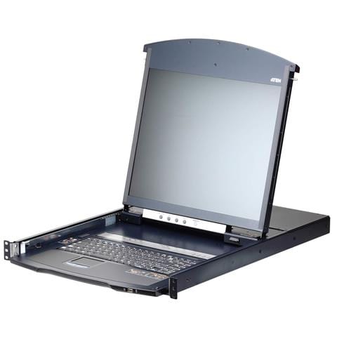 KL1116VN console a rack 48,3 cm (19") 1280 x 1024 Pixel Metallo Nero 1U - Foto 1