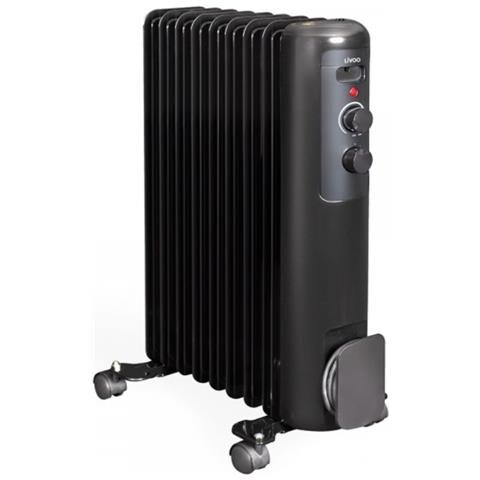 Radiatore A Olio Nero Da 2000 W - Dom502 - Foto 2