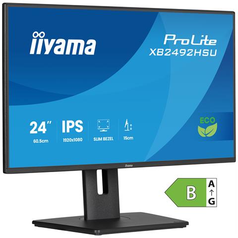 Monitor 24" IPS Flat XB2492HSU-B1 Full HD Tempo di risposta 3 ms - Foto 1