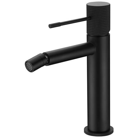 Imex Miscelatore Bidet Nero Opaco In Ottone Con Cartuccia Ceramica Ø26 Mm Top 2 Flessibili 3-8 Inclusi Altezza 200 Mm Canna 130 Mm – Serie Line Modello Bdd038-2ng - Foto 1