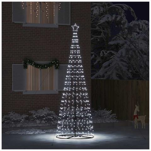 Albero di Natale LED con 800 LED Bianco freddo 400 cm Ferro - Foto 2