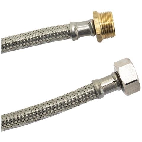Tubo Flessibile Inox Per Acqua Potabile  Dn8  1/2 - Foto 1