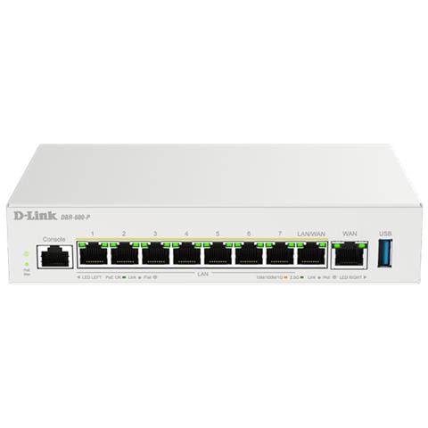 DBR-600-P /B router cablato 2.5 Gigabit Ethernet Bianco - Foto 1