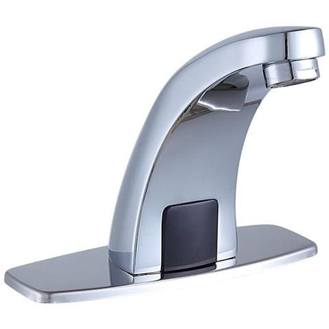 Rubinetto per lavabo da bagno, Blackswan, tipo M356, modello cromato lucido con sensore, misura 13 cm - Foto 1