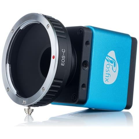 Adattatore C-mount Per Canon Eos - Compatibile Con Obiettivi Ef Ef-s E Fotocamera Raspberry Pi Hq | Costruzione In Metallo, Controllo Manuale - Foto 2