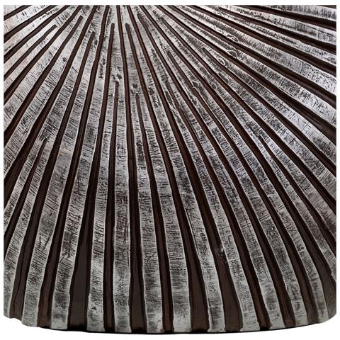 Vaso In Poliresina Argento 46x20x41h - Foto 7