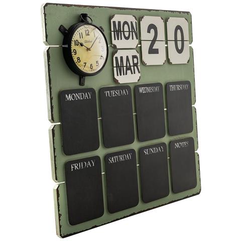 Calendario Da Tavolo Verde 70x70x7h - Foto 1